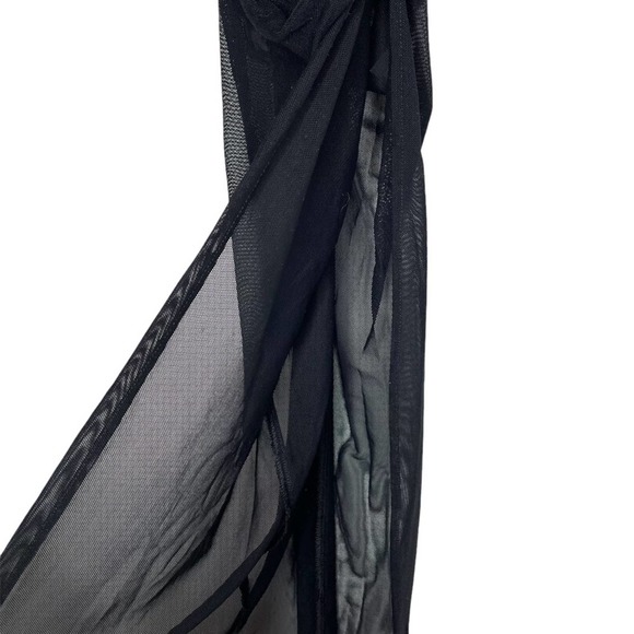 Nookie NWT Black Nude Mesh Strapless Eden Gown - XS - Picture 8 of 12